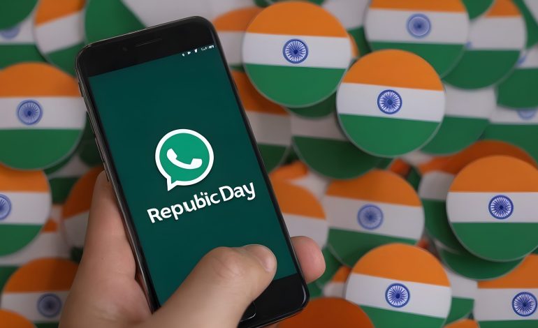 Republic Day 2024: A Guide to Downloading and Sharing Republic Day Stickers on WhatsApp